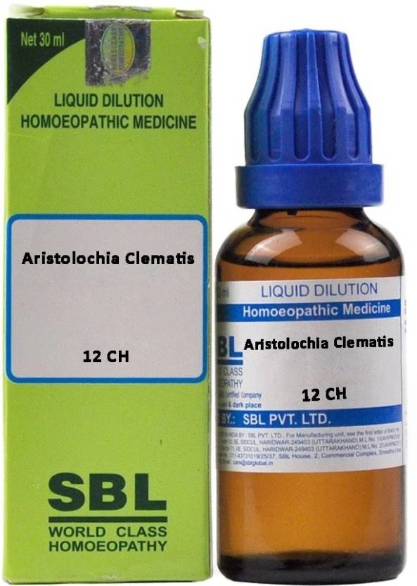 SBL Homeopathy Aristolochia Clematis Dilution, 12 CH-1.webp